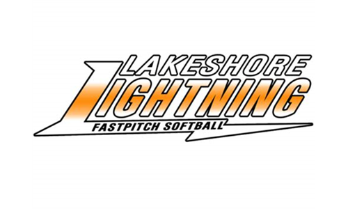 Lake Shore Lightning Fastpitch Softball logo