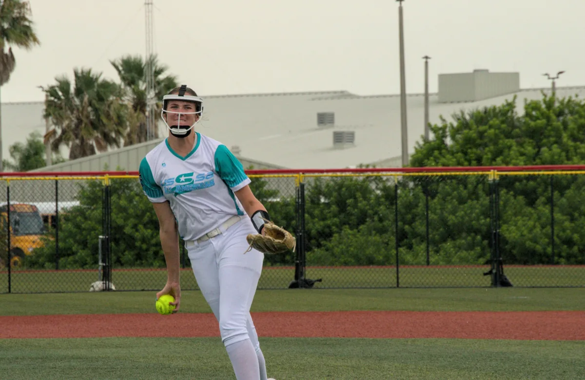 Hailey delivering a pitch